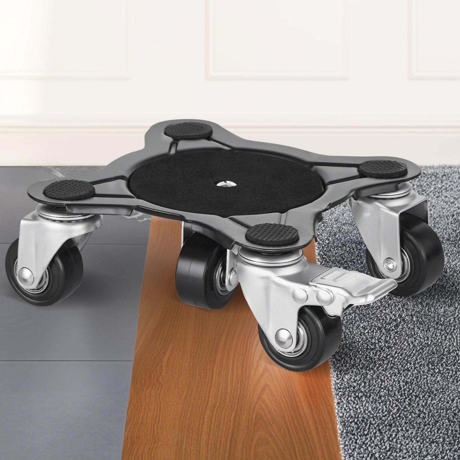 VEVOR Furniture Dolly Heavy Duty Furniture Mover with 5 Wheels 1200 lbs Capacity 