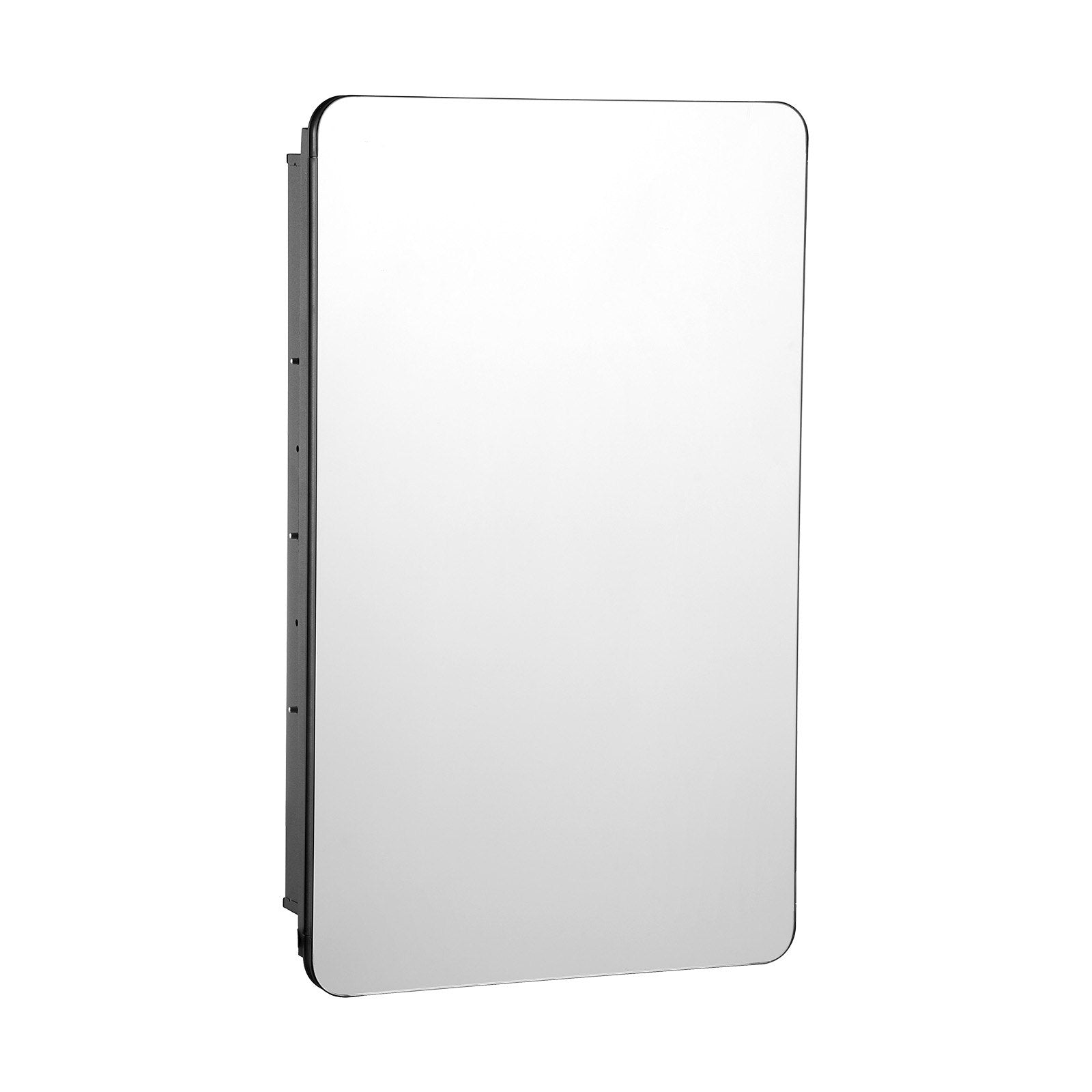 VEVOR Medicine Cabinet 16" x 24" Mirror Medicine Cabinet Adjustable Shelves 