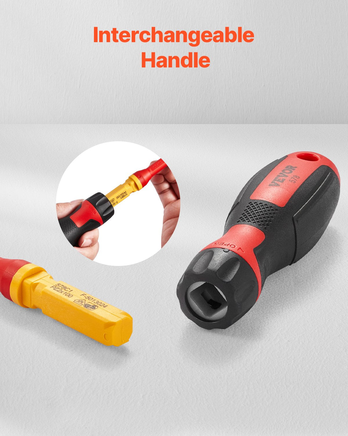 VEVOR Insulated Screwdriver Set 13-Piece Insulated Tool Set for Electricians 