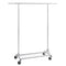 VEVOR Clothes Rack with Wheels, Heavy Duty Clothing Garment Rack, Commercial Clothing Rack for Hanging Clothes with Bottom Storage Area, 450 lbs Load Capacity, Adjustable Height and Extendable Length