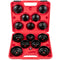 VEVOR Oil Filter Socket Set, 14 Pcs Oil Filter Wrench Set, Sturdy Steel Oil Filter Socket, 3/8