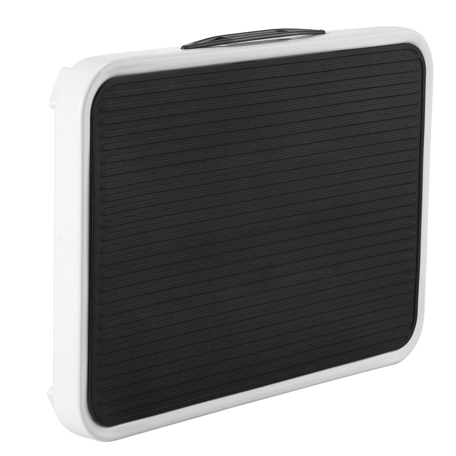 VEVOR Step Stool 1-Step 330lbs Capacity, Folding Steel Step Ladder 3 Adjustable Height, Portable Toddler Step Stools for Adults, Non-Slip Sturdy Step Ladders for Office, RVs, Pets, Bathrooms,Bedrooms