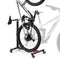 VEVOR Freestanding Bike Stand, Vertical & Horizontal Bike Storage Rack with Lockable Casters, Adjustable Carbon Steel Bicycle Floor Stand for 20-29 Inch Bike