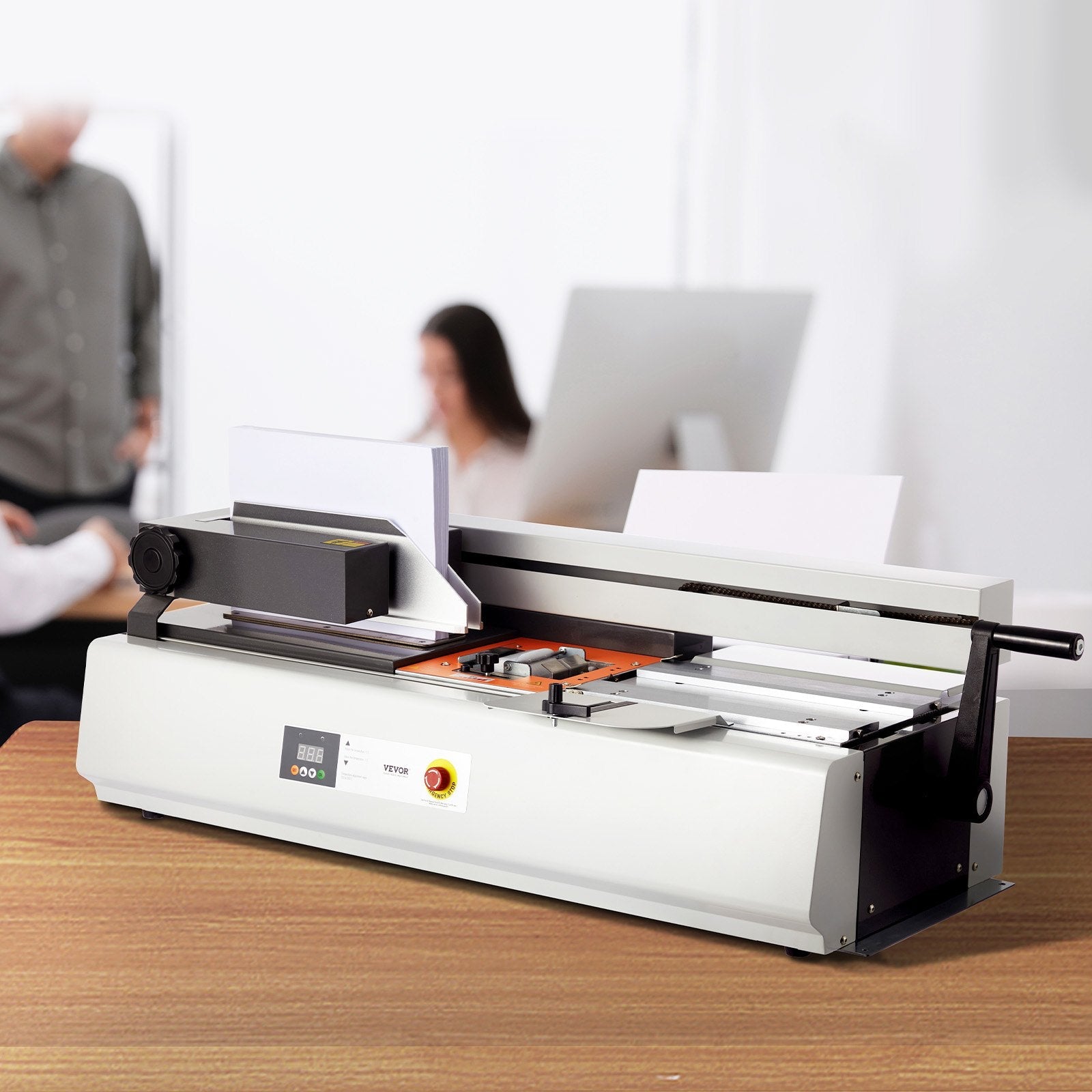 VEVOR Thermal Binding Machine Hot Glue Binder 400 Sheets A3 A4 A5 Documents 