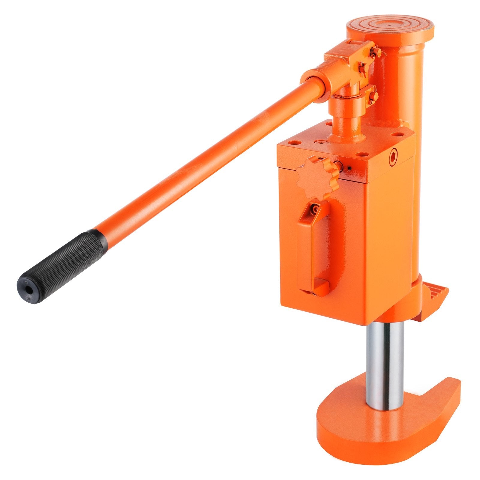 VEVOR Hydraulic Toe Jack, 5 Ton On Toe Toe Jack Lift, 10 Ton On Top Lift Capacity Machine Jack, 1.0-9.1 in Toe Height, 14.6-22.4 in Top Height, 360° Rotatable Claw Jack for Machinery, Industry 