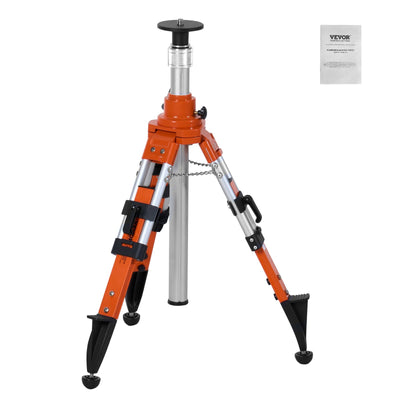 VEVOR Laser Level Tripod Stand 5/8"-11 Thread 27.16-67.71 in Height Adjustment 