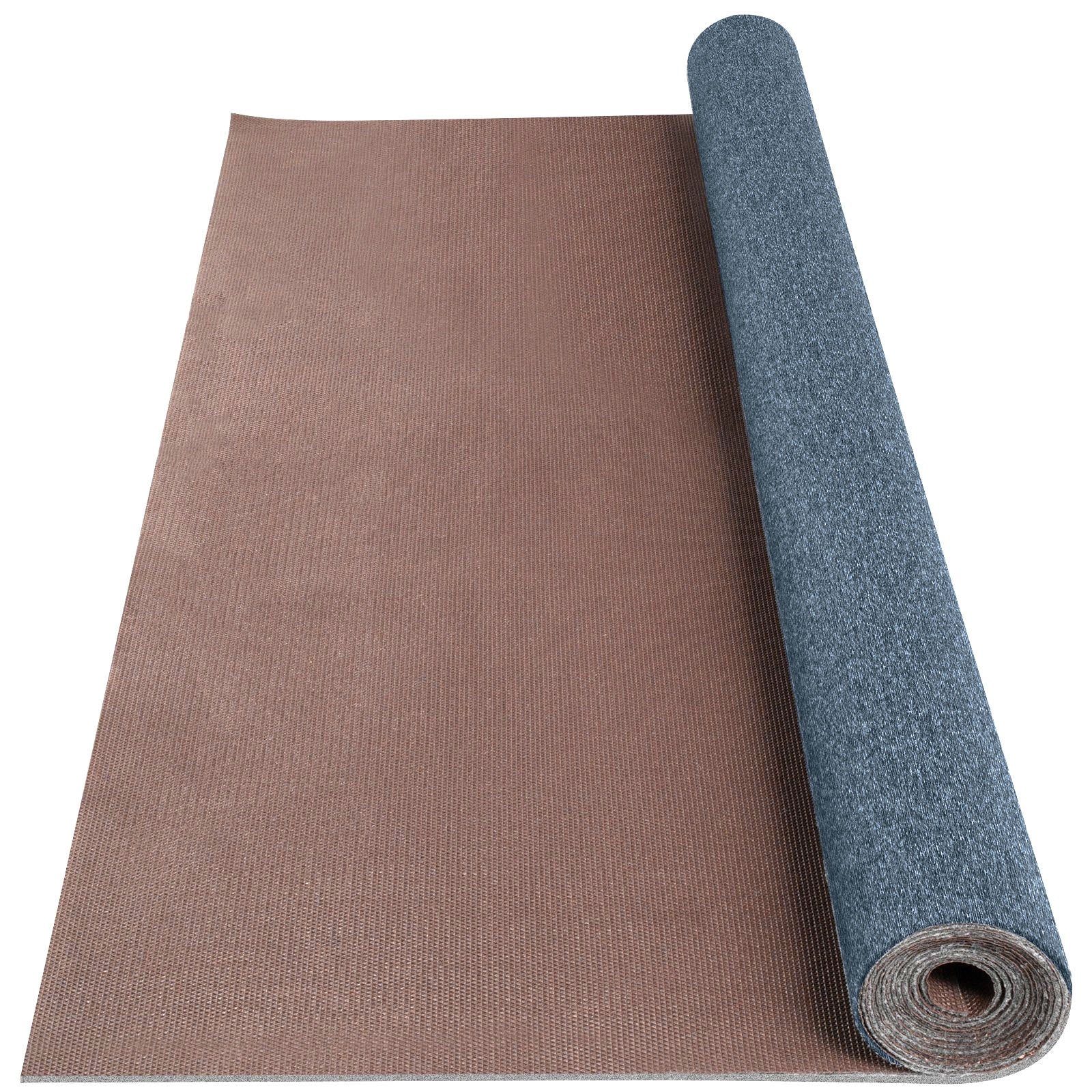 VEVOR Gray Marine Carpet 6 ft x 36 ft, Boat Carpet Rugs, Indoor Outdoor Rugs for Patio Deck Anti-Slide TPR Water-Proof Back Outdoor Marine Carpeting Outdoor Carpet 
