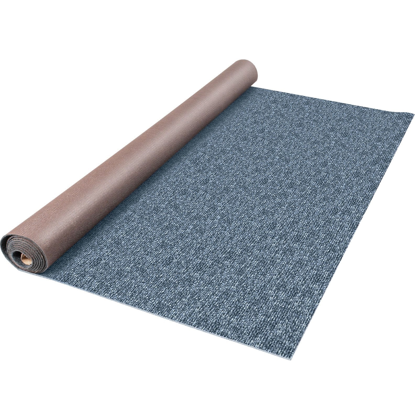 VEVOR Gray Marine Carpet 6 ft x 36 ft, Boat Carpet Rugs, Indoor Outdoor Rugs for Patio Deck Anti-Slide TPR Water-Proof Back Outdoor Marine Carpeting Outdoor Carpet 