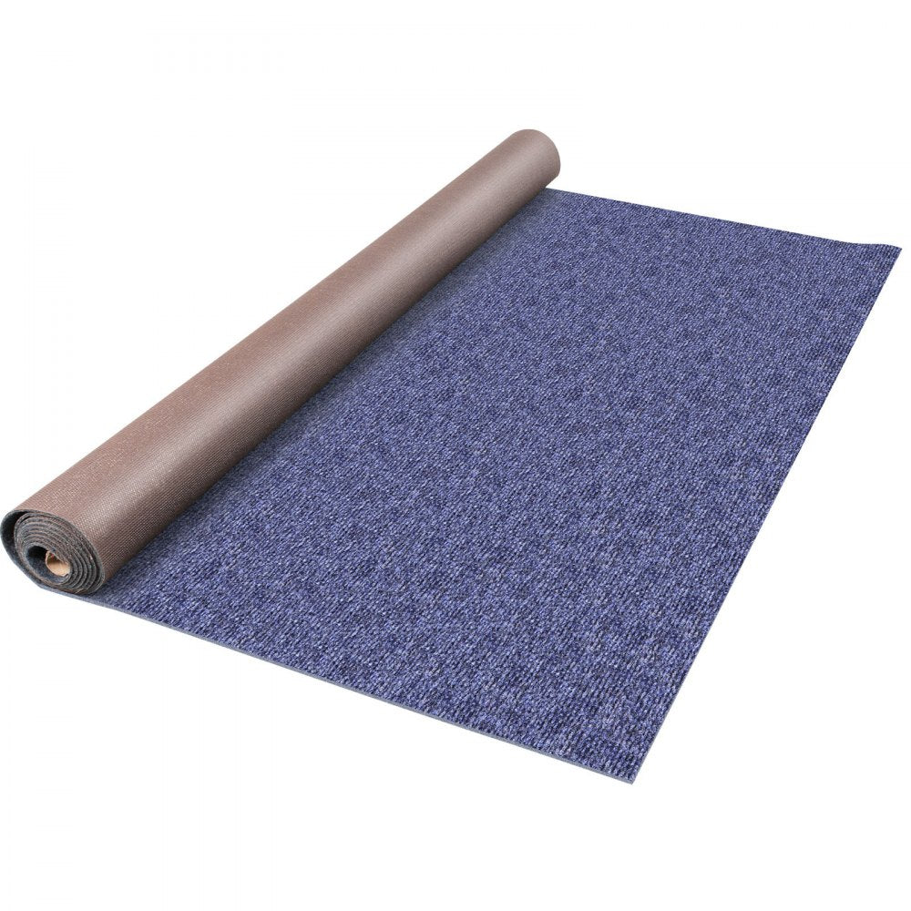 VEVOR Deep Blue Marine Carpet 6 ft x 23 ft Marine Carpeting Marine Grade Carpet for Boats with Waterproof Back Outdoor Rug for Patio Porch Deck Garage Outdoor Area Rug Runner Non-Slide Porch Rug 