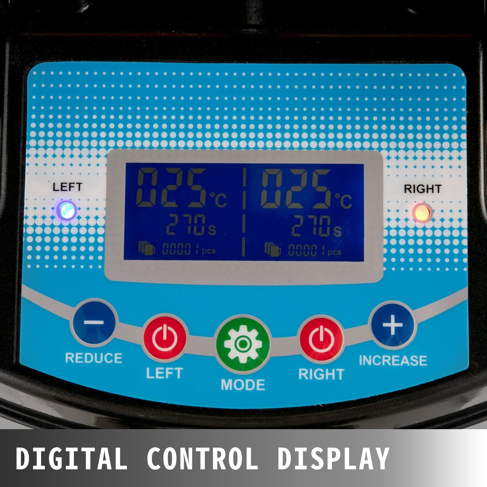 VEVOR Mug Press 1300W Mug Heat Press 110V Black Mug Cup Bottle Heat Press Machine Mug Sublimation Heat Press for Transferring Pictures on 11oz  Mugs, Glasses and Cups with Digital Control Display 