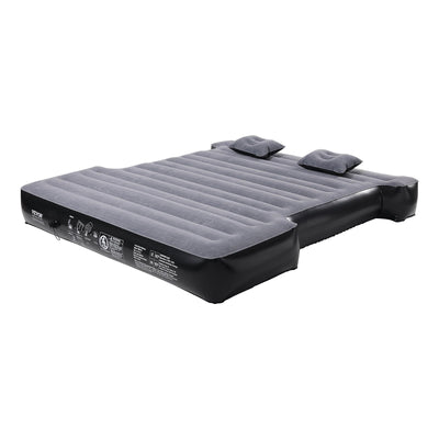 VEVOR Truck Bed Air Mattress, for 5.5-5.8 ft Full Size Short Truck Beds, Inflatable Air Mattress Camping Bed with 12V Air Pump 2 Pillows, Carry Bag, for Silverado, RAM, F Series, Sierra, Titan, Tundra 