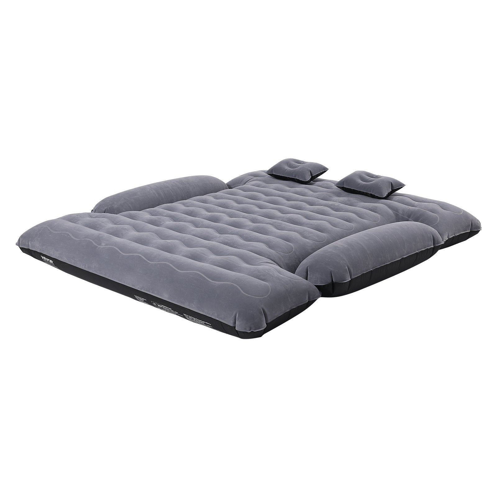 VEVOR Truck Bed Air Mattress, for 6-6.5 ft Full Size Truck Beds, Inflatable Air Mattress Camping Bed with 12V Air Pump 2 Pillows, Carry Bag, for Chevrolet Silverado, Dodge Ram, Ford 150/250/350 
