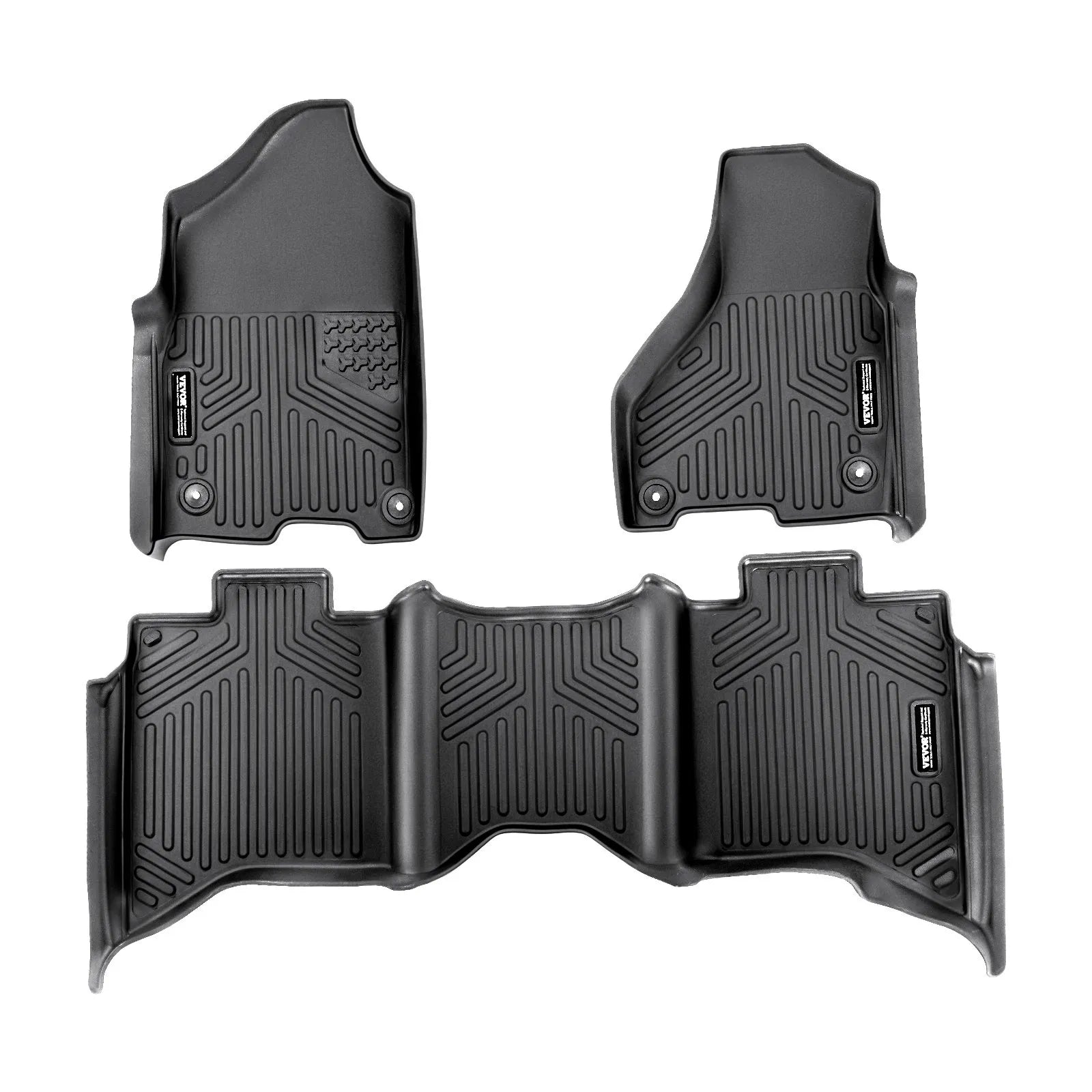 VEVOR Automotive Floor Mats Fits Dodge Ram 1500/2500/3500 1500 Classic 2013-2022