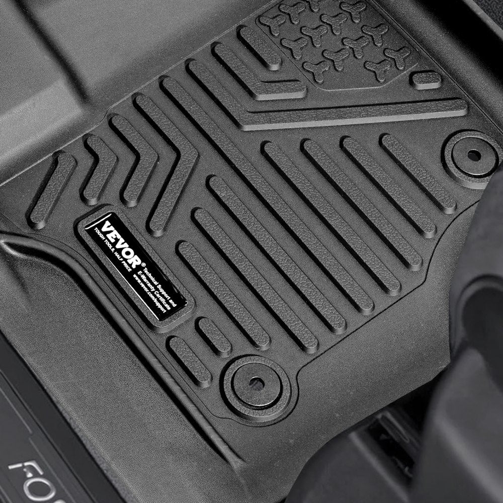 VEVOR Automotive Floor Mats Fits for Ford F-150/F150 Lightning 2015-2024 3 pcs 