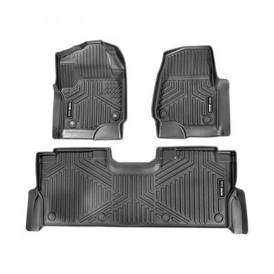 VEVOR Automotive Floor Mats Fits for Ford F-250/F-350/F-450 2017-2022 3 pcs 