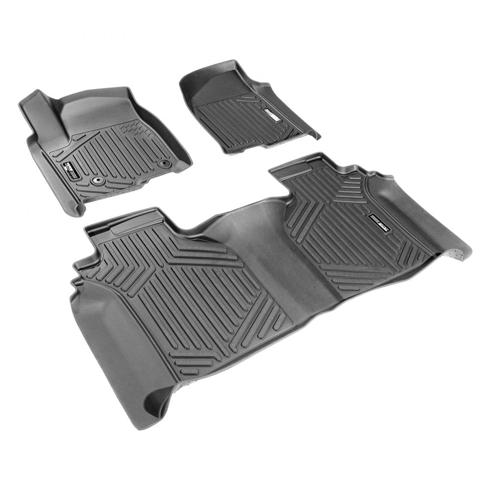 VEVOR Automotive Floor Mats Fits for Chevrolet Silverado/GMC Sierra 1500 3 pcs 