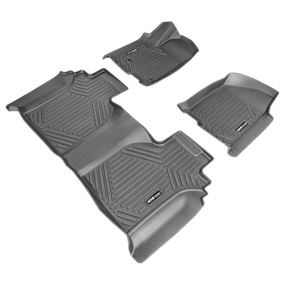 VEVOR Automotive Floor Mats Fits for Chevrolet Silverado/GMC Sierra 1500 3 pcs 