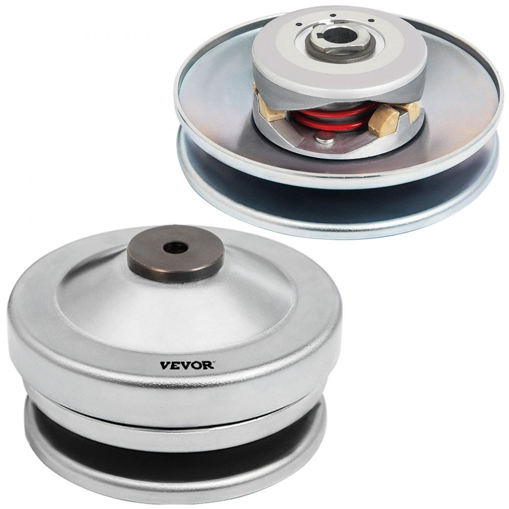 VEVOR Torque Converter 4-7HP Go Kart Clutch 1Inch Replaces Comet TAV2 Manco 10T 40 or 41 and 12T 35 Chain Drive Belt (1\" 10T 40/41and 12T 35 Chain) 
