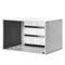 VEVOR Air Conditioner Wall Sleeve 26 in with Exterior Grille Wall AC Sleeve
