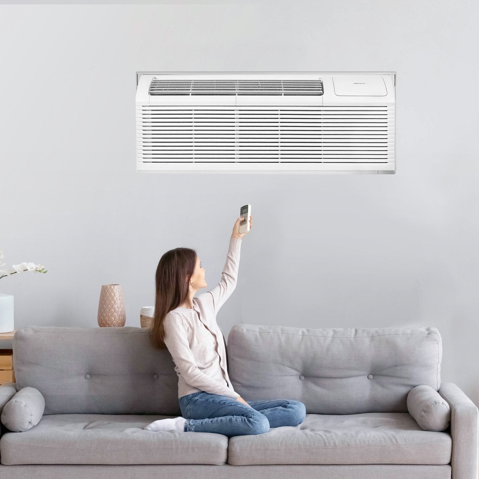 VEVOR Air Conditioner Wall Sleeve 42 in Universal Through the Wall AC Sleeve 