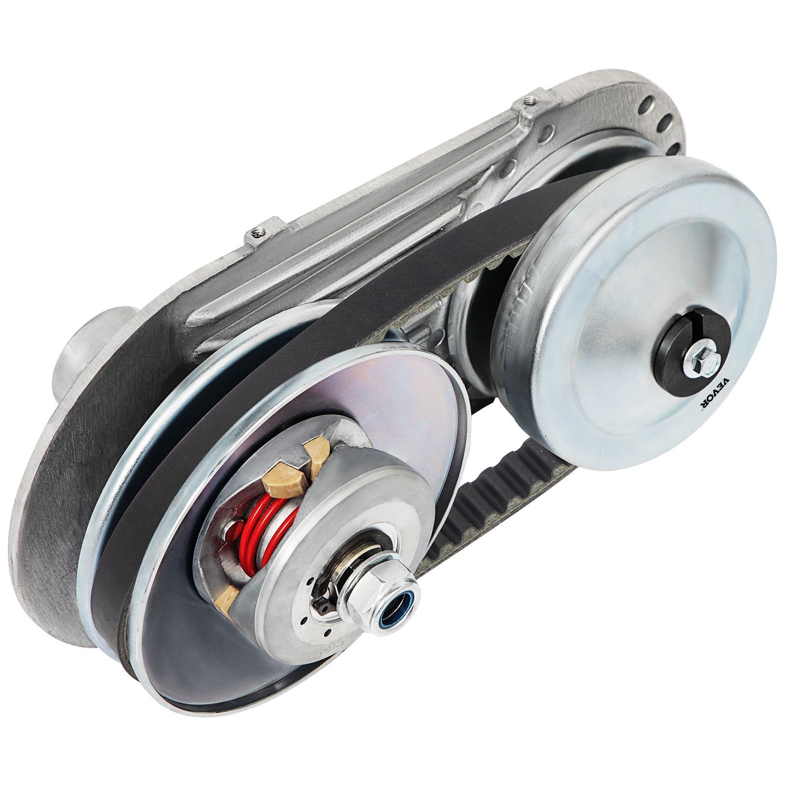 VEVOR Torque Converter CVT 2HP-7HP 3/4\" Go Kart Clutch 212CC 30 Series Mini Bike 10T #40 41 Chain and 12T #35 Replacement Set TAV2 30-75 218353A Manco CVT Clutch Small Engine Drive Belt 