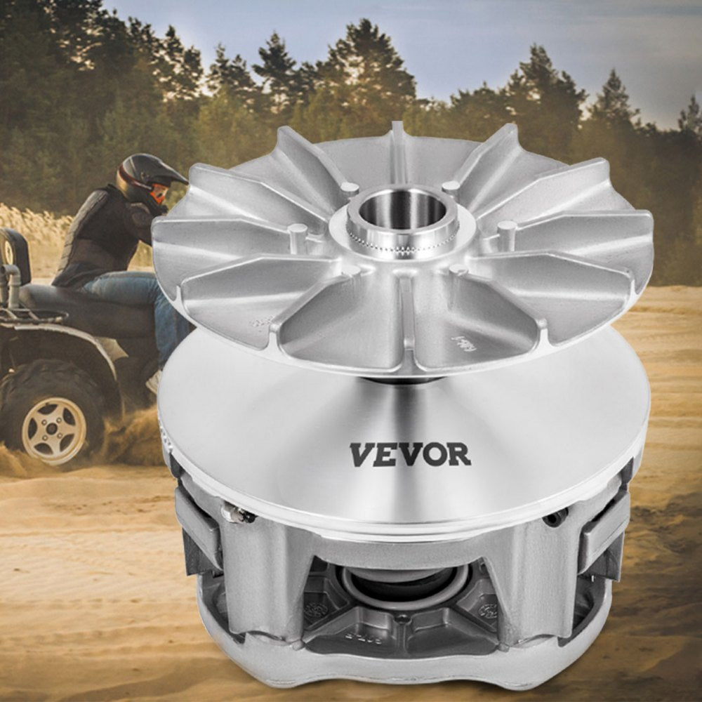 VEVOR Driven Clutch Aluminum Alloy Primary Drive Clutch Compatible With 2014-2021 Polaris RZR 1000, OEM Replacement with Heat Treated Center Shaft 