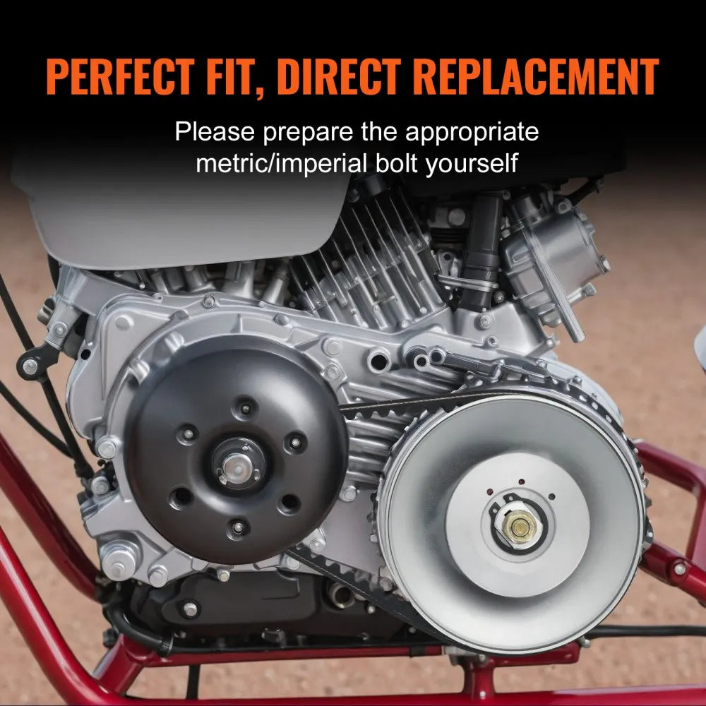 VEVOR Primary Drive Clutch, 780 Series Go-Kart Drive Clutch 1" Bore 1/4" Keyway Comet, for Taking a 1 3/16-1 1/4" Wide Belt 4 Cycle Engines, Replace# 302405A / 302405