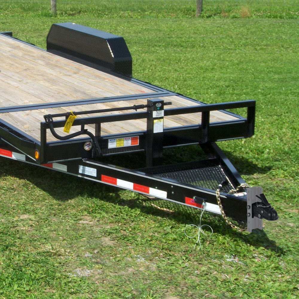 VEVOR Adjustable Trailer Coupler, 2-5/16" Hitch Ball, 15000 lbs Capacity, Heavy Duty Cast Channel-Mount Coupler with Hardware Kit, Ideal for Towing Station Wagons, Pickup Trucks, SUVs, Black Coating 