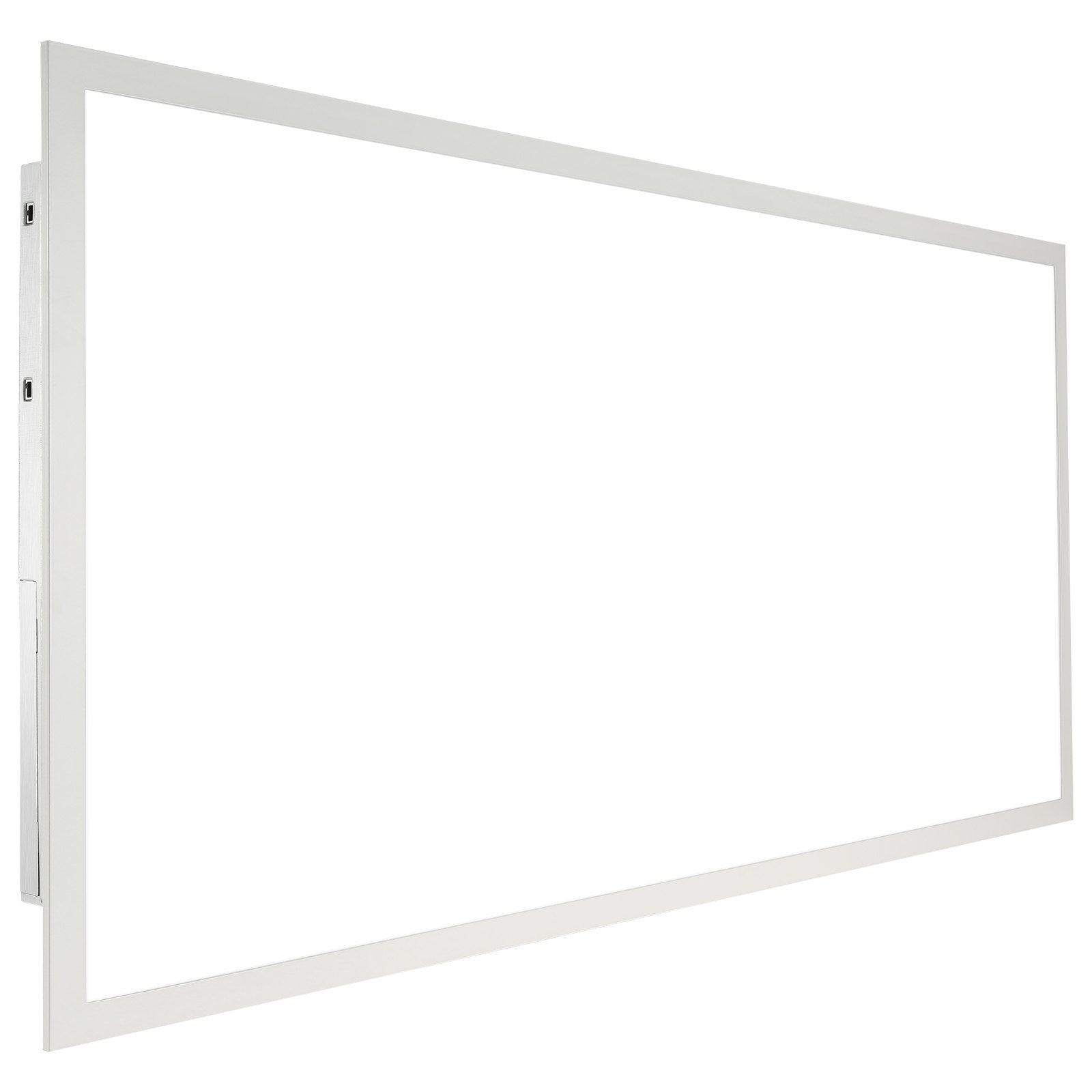 VEVOR 1 Pack 2x4 FT LED Flat Panel Light, 6000LM 50W, Surface Mount LED Drop Ceiling Light Fixture with Adjustable Color Temperature 3500K/4000K/5000K, Ultra Thin for Home Off Tested to UL Standards 