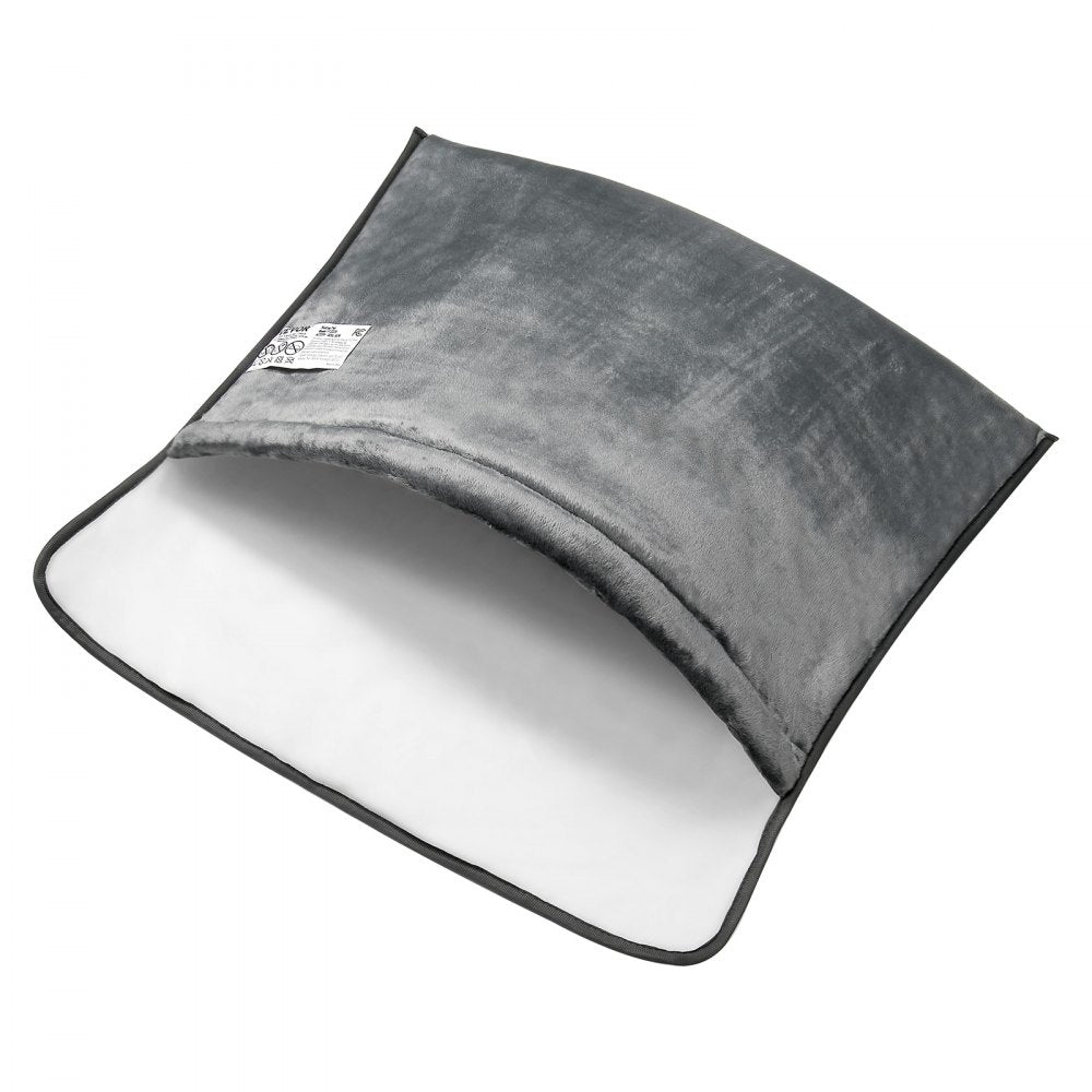 VEVOR Electric Heated Foot Warmer Soft Flannel Foot Heating Pad 21.5" x 19.0" 