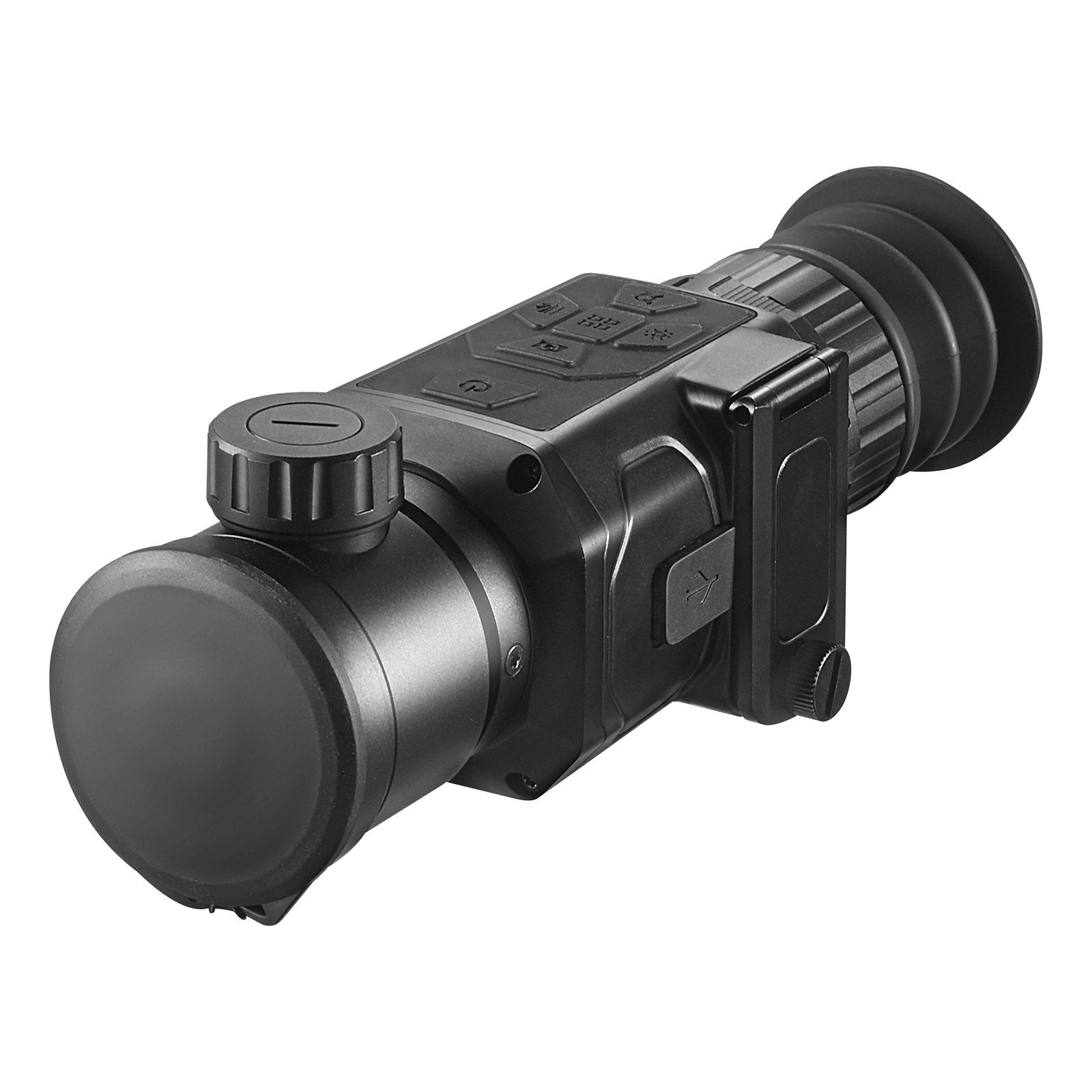 VEVOR Thermal Imager Monocular, 384x288 Resolution Hunting Imaging Telescope, IP54 Waterproof Thermal Camera with 1X -8X Zoom, 0.39" OLED Screen, 1400mAh High-capacity Battery 