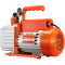 VEVOR 1/2 HP 2 Stage Rotary Vane Vacuum Pump, 5 CFM, 115V Air Conditioning Vacuum Pump, 1/4