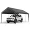 VEVOR Carport Car Canopy 10 x 20 FT Heavy Duty Portable Car Shelter Tent Grey