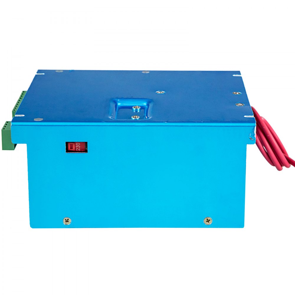 VEVOR Laser Power Supply 40W Co2 Laser Engraver Power Supply Black Laser Tube Power Supply 110V/220V for Laser Cutter Engraving Machine(40W) 