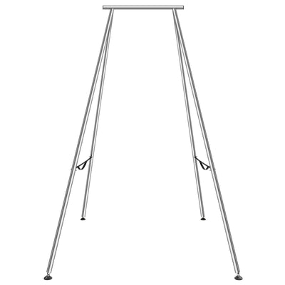 VEVOR Aerial Yoga Frame, 9.67 ft Height Yoga Swing Stand, Max 551.15 lbs Load Chrome-Plated Steel Pipe Inversion Yoga Swing Stand Yoga Rig Yoga Sling Inversion Equipment for Indoor Outdoor Aerial Yoga 