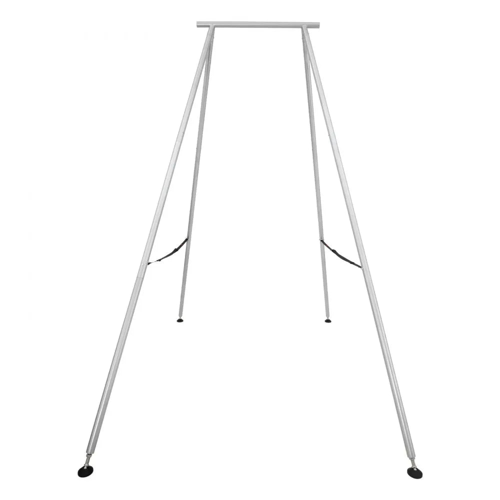 VEVOR Yoga Stand Frame, 9.6 ft Length Swing Stand, Max 551.2 lbs Load Triangular Structure Aerial Rig, Aerial Silk Stands for Yoga Enthusiasts, Non-Slip Base, Lightweight, Detachable Design 