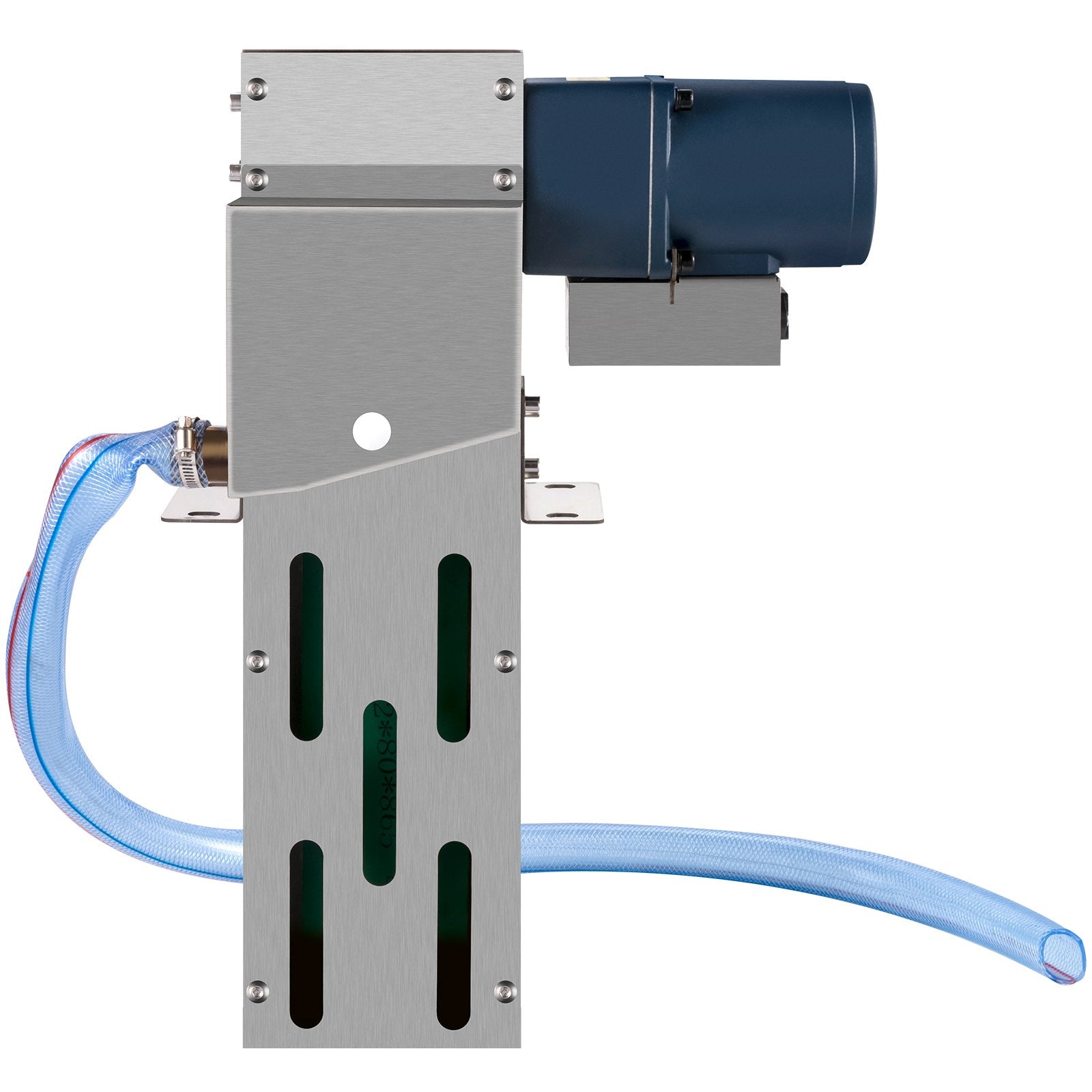 VEVOR Belt Oil Skimmer 12" Tramp Oil Skimmer Oil Skimmer CNC with 2.8" Polyurethane Belt Oil Skimmer Belt 40w Motor Oil Skimmer Carbon Steel Coolant Oil Skimmer w/ Pipe & Clamp for Removing Tramp Oil 