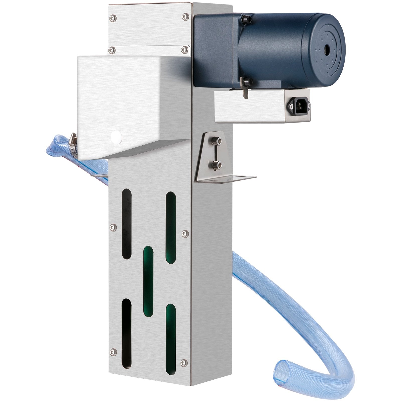 VEVOR Belt Oil Skimmer 9" Tramp Oil Skimmer Oil Skimmer CNC with 2.8" Polyurethane Belt Oil Skimmer Belt 40w Motor Oil Skimmer Carbon Steel Coolant Oil Skimmer w/ Pipe & Clamp for Removing Tramp Oil 
