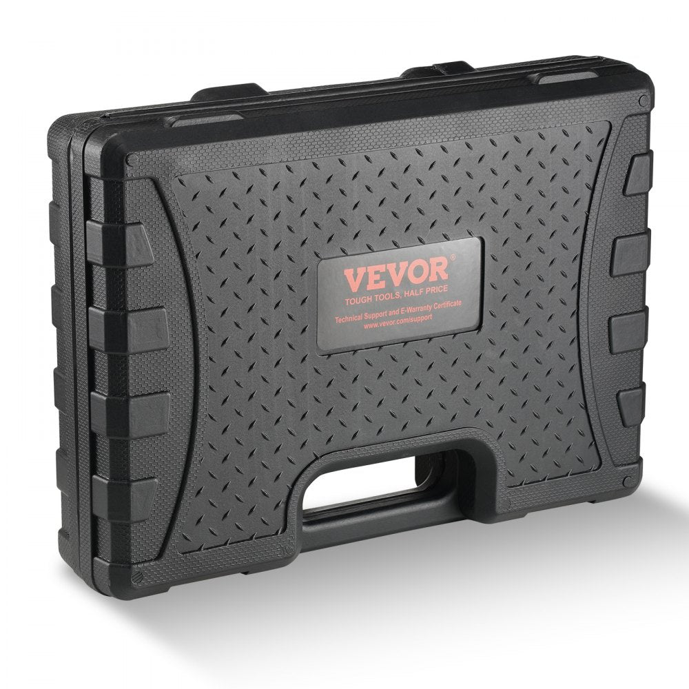 VEVOR Hole Saw Kit, 18 PCS Saw Blades, 6 Drill Bits, 1 Hex Wrench, General Purpose Size from 3/4" to 4-1/2", Bi Metal M42 Hole Saw Set with Carrying Case, Ideal for Wood Board, Plastic and Iron Plate 