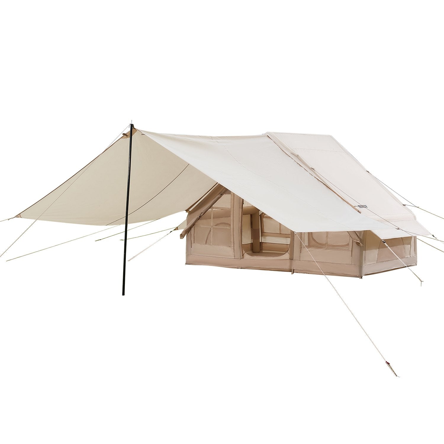VEVOR Inflatable Tent for Camping 3-5 Person Glamping Tent with Pump Canopy 
