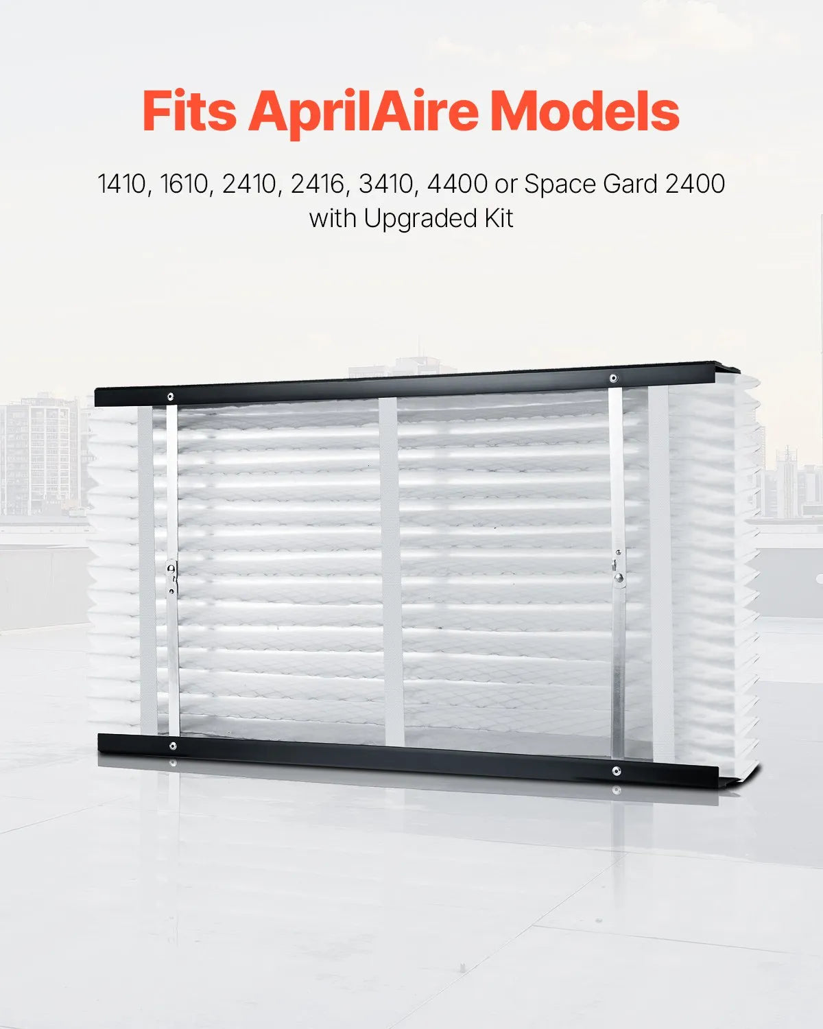 VEVOR Air Filters MERV 11 Electrostatic Pleated Furnace Filter 2-Pack 16x28x4