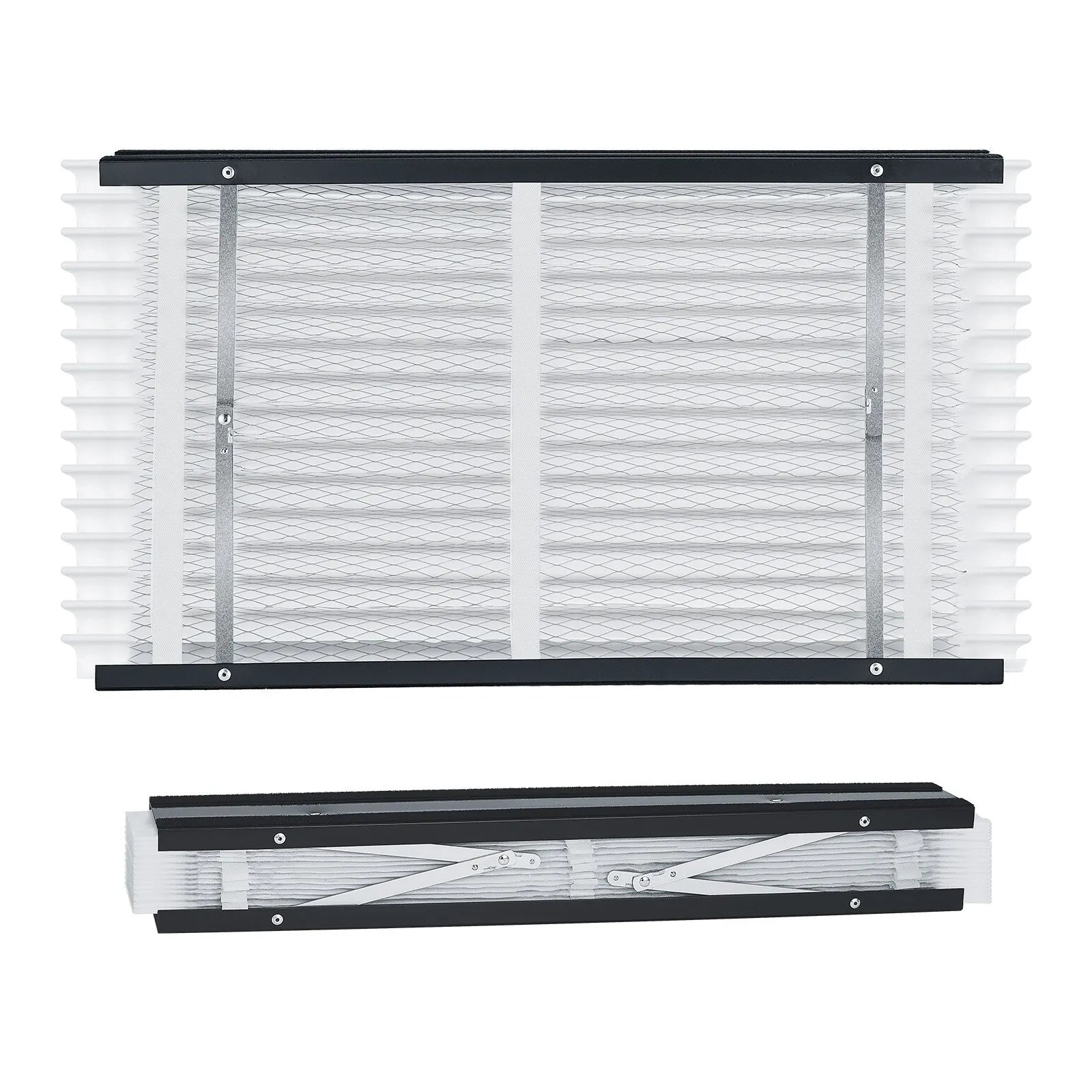 VEVOR Air Filters MERV 11 Electrostatic Pleated Furnace Filter 2-Pack 16x28x4