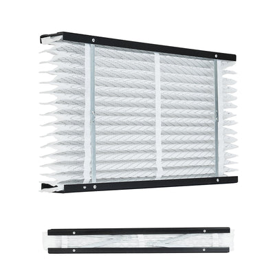 VEVOR Air Filters MERV 13 Electrostatic Pleated Furnace Filter 2-Pack 16x28x4 