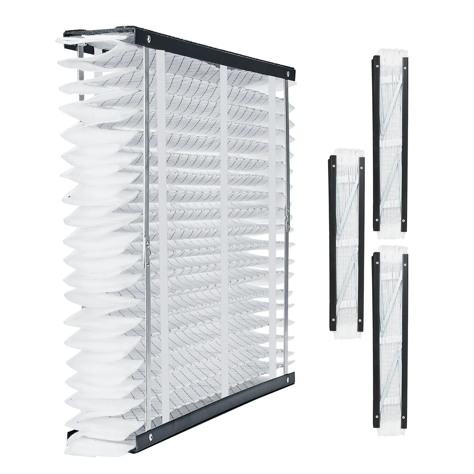 VEVOR Air Filters MERV 11 Electrostatic Pleated Furnace Filter 4-Pack 20x25x4