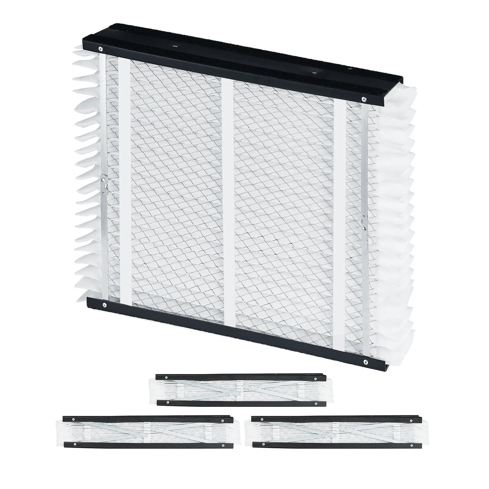 VEVOR Air Filters MERV 13 Electrostatic Pleated Furnace Filter 4-Pack 20x25x4