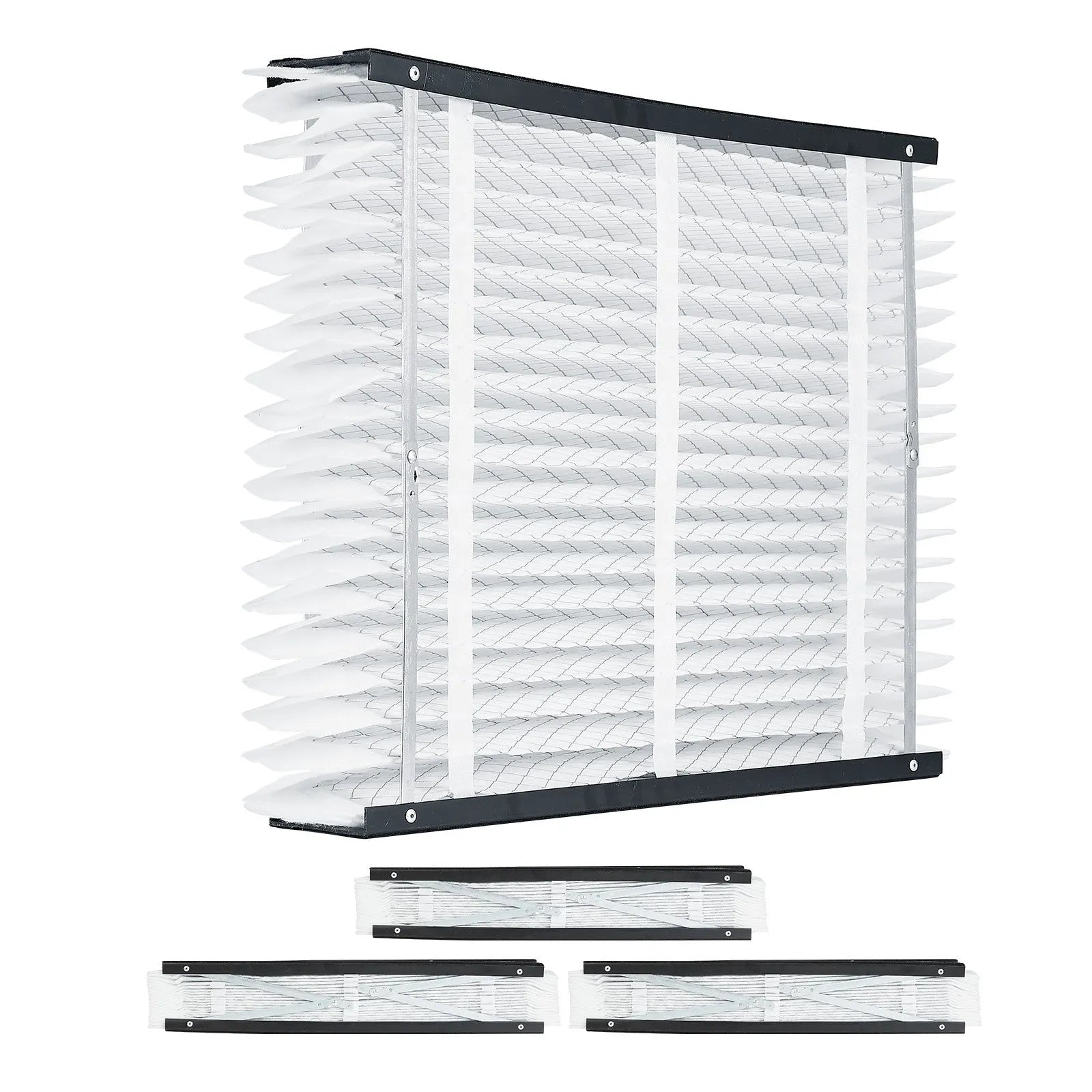 VEVOR Air Filters MERV 13 Electrostatic Pleated Furnace Filter 4-Pack 20x25x4