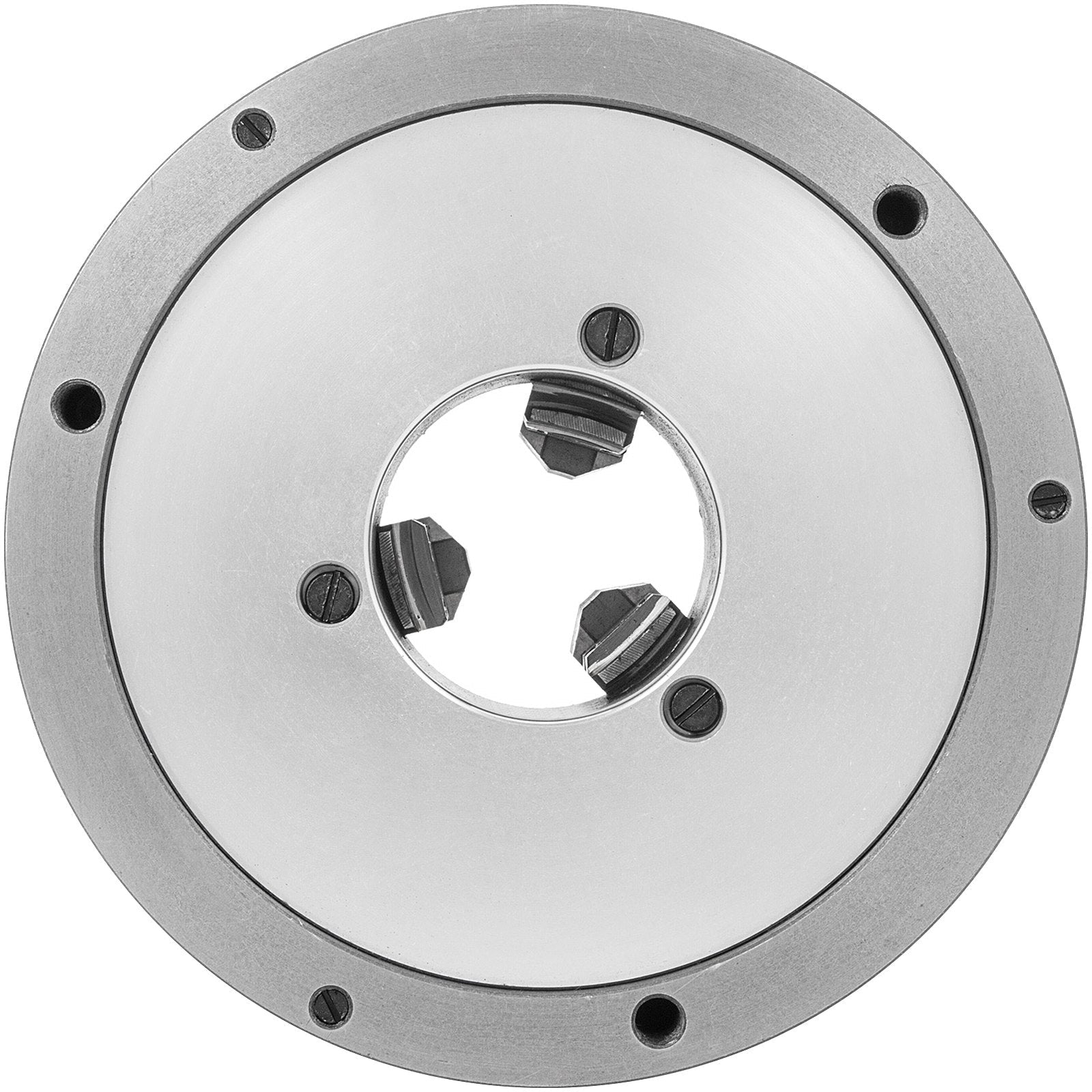 VEVOR K11-250 Lathe Chuck 10 Inch 3 Jaw, Self Centering Chuck Milling Hardened Steel, Internal External Grinding for Lathe Drilling Milling Machine 