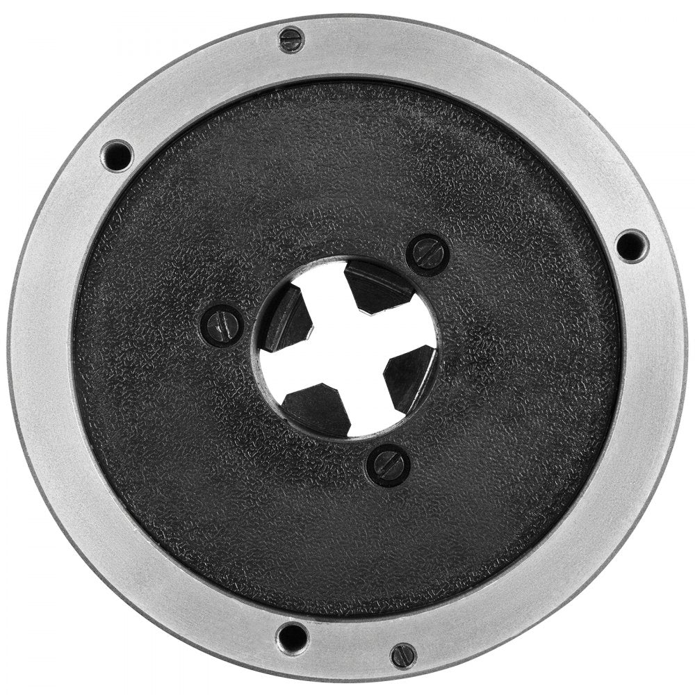 VEVOR K12-160 Lathe Chuck 6.3",Metal Lathe Chuck Self-Centering 4 Jaw,Lathe Chuck with Two Sets of Jaws, for Grinding Machines Milling Machines 