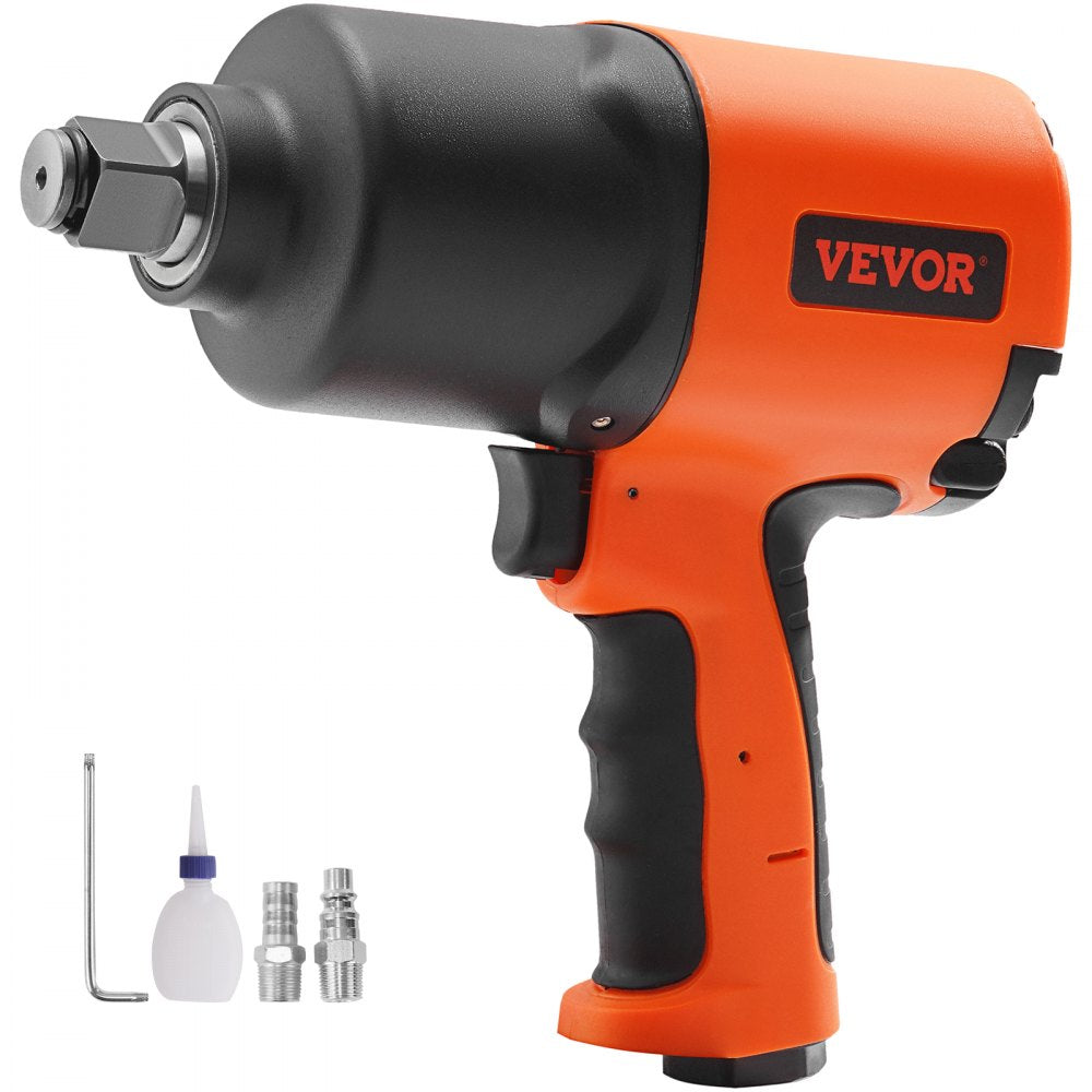 VEVOR Air Impact Wrench, 3/4-Inch Drive Air Impact Gun, Up to 1870ft-lbs Nut-busting Torque, Composite Pneumatic Impact Wrench for Auto Repairs and Maintenance Heavy Duty 