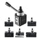 VEVOR Quick Change Tool Post Set 6 Pcs Lathe Tool Holders for 6